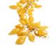 Opulent Amber Floral Necklace The Primula, image , picture 4