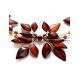 Cherry Amber Floral Necklace The Primula, image , picture 4