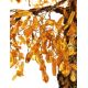 Cognac Amber Decorative Feng Shui Money Tree, image , picture 4