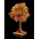 Cognac Amber Decorative Feng Shui Money Tree, image , picture 2