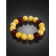 Bright Two Toned Amber Beaded Bracelet, image , picture 2
