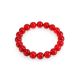 Deep Red Amber Beaded Bracelet, image , picture 3