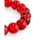 Deep Red Amber Beaded Bracelet, image , picture 4