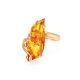Adjustable Amber Ring In Gold The Rialto, Ring Size: Adjustable, image , picture 4