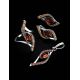 Amber Ring In Sterling Silver With Champagne Crystals The Raphael, Ring Size: 12 / 21.5, image , picture 6