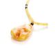 Multicolor Amber Pendant Necklace The Rhapsody, image , picture 4