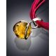 Lemon Amber Choker In Sterling Silver The Flamenco, image , picture 2