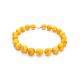 Vintage Style Amber Ball Beaded Necklace, image , picture 4