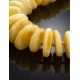 Honey Amber Beaded Necklace, image , picture 2