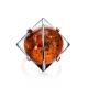 Adjustable Amber Ring In Sterling Silver Ring The Saturn, Ring Size: Adjustable, image , picture 4