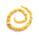 Bold Amber Beaded Necklace, image , picture 4