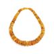 Natural Cognac Amber Beaded Necklace, image , picture 3