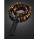 Islamic 33 Black Amber Prayer Beads, image , picture 2