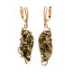 Handcrafted Amber Earrings In Gold The Rialto, image , picture 4