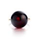 Adjustable Golden Ring With Amber The Paris, Ring Size: Adjustable, image , picture 4
