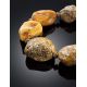 Raw Amber Beaded Necklace The Indonesia, image , picture 2