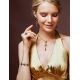 Gold-Plated Dangles With Multicolor Amber The Arabesque, image , picture 5