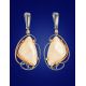 Bold Mammoth Tusk Earrings In Gold-Plated Silver The Era, image , picture 3