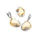 Bold Mammoth Tusk Earrings In Gold-Plated Silver The Era, image , picture 4