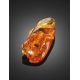 Natural Amber Stone With Fly Inclusion, image , picture 3