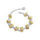 Amber Bracelet In Sterling Silver The Lily Of The Valley, image , picture 4