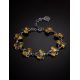 Amber Bracelet In Sterling Silver The Lily Of The Valley, image , picture 2