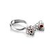 Dangle Amber Ring In Sterling Silver The Geneva, Ring Size: 10 / 20, image , picture 3