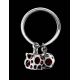 Dangle Amber Ring In Sterling Silver The Geneva, Ring Size: 8.5 / 18.5, image , picture 2