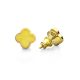 Alhambra Amber Studs In Gold-Plated Silver The Monaco, image , picture 4
