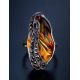 Amber Cocktail Ring With Marcasites The Colorado, image , picture 2