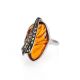 Amber Cocktail Ring With Marcasites The Colorado, image , picture 3