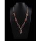 Cognac Amber Pendant Necklace In Sterling Silver With Marcasites The Colorado, image , picture 2