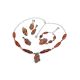 Amber Cocktail Ring With Marcasites The Colorado, image , picture 4
