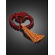 Islamic Ball Cut Cherry Amber Prayer Beads, image , picture 2
