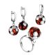Amazing Silver Pendant With Cherry Amber The League, image , picture 4
