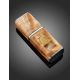 16 Gb Handcrafted Amber Flash Drive With Birch Wood The Indonesia, image , picture 2