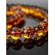 Islamic 99 Cognac Amber Prayer Beads, image , picture 3