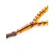 Islamic 99 Cognac Amber Prayer Beads, image , picture 6