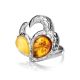 Multicolor Bold Amber Ring In Sterling Silver The Eagles, Ring Size: 6.5 / 17, image , picture 5