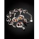 Cognac Amber Ring In Sterling Silver The Eagles, Ring Size: 8.5 / 18.5, image , picture 5