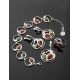 Multicolor Dazzling  Amber Ring In Sterling Silver The Eagles, Ring Size: 9.5 / 19.5, image , picture 6