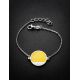 Chain  Amber Bracelet In Sterling Silver The Monaco, image , picture 2