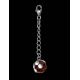 Silver Keychain With Cherry Amber The League, image , picture 2