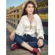 White Amber Pendant Necklace With Leather Cord The Indonesia, image , picture 2