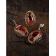 Amber Earrings In Gold-Plated Silver The Triumph, image , picture 4