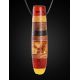 Wooden Pendant With Amber And Brass The Indonesia, image , picture 3