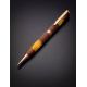 Designer Acacia Wood Pen With Baltic Amber, image , picture 2