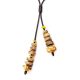 White Amber Pendant Necklace With Leather Cord The Indonesia, image , picture 6