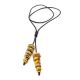 Honey Amber Necklace With Leather Cord The Indonesia, image , picture 6