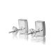 Amber Earrings In Sterling Silver The London, image , picture 3